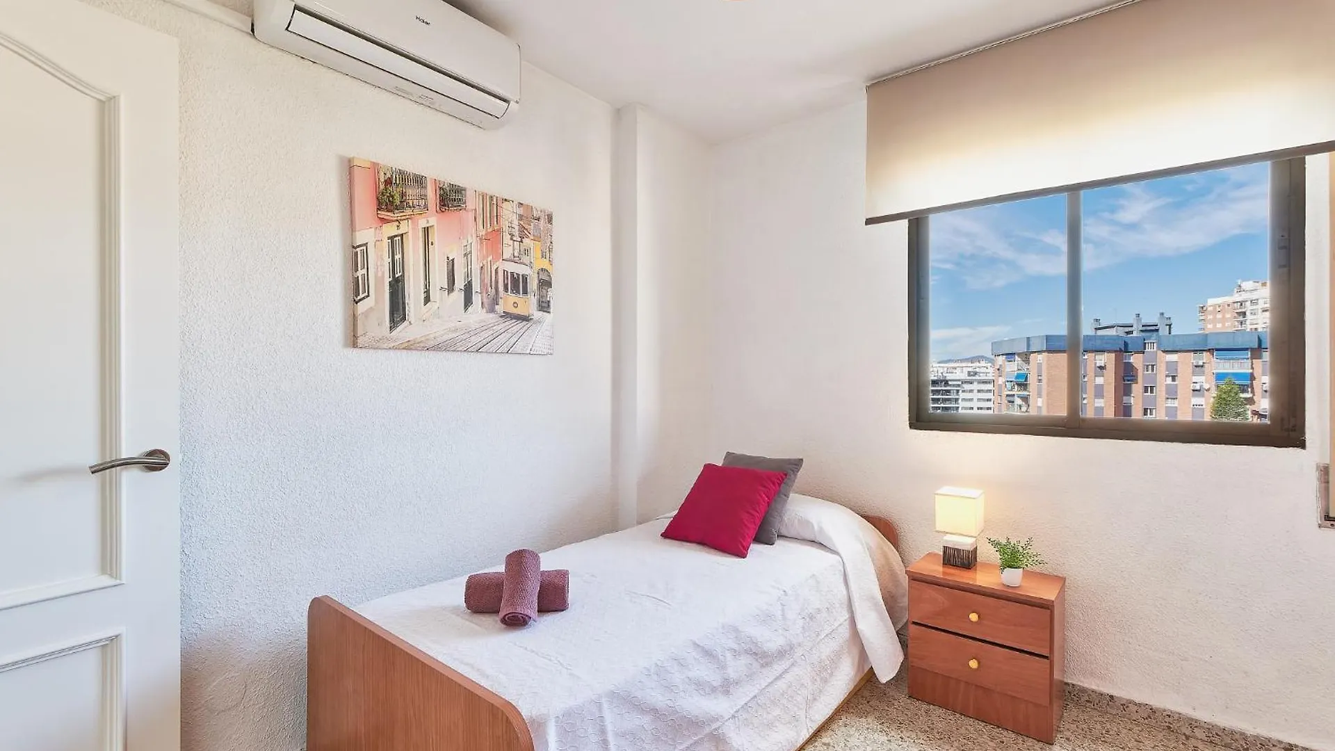 Luminoso Apartamento/ 5 Minutos De La Playa Málaga 0*,